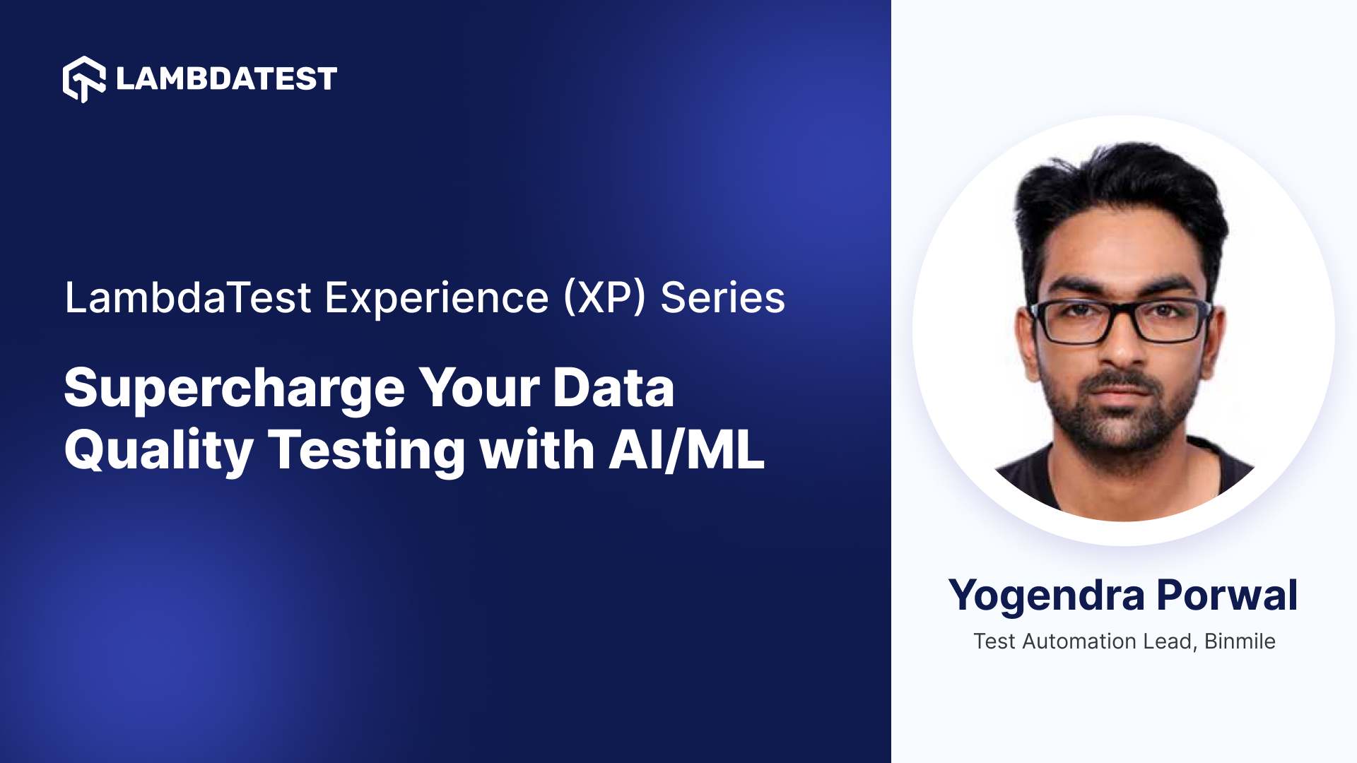 Supercharge Your Data Quality Testing with AI/ML