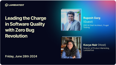 Leading the Charge in Software Quality with Zero Bug Revolution