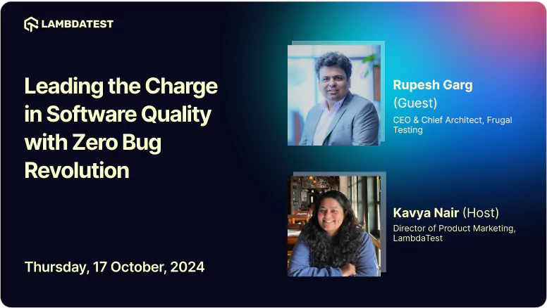 Leading the Charge in Software Quality with Zero Bug Revolution