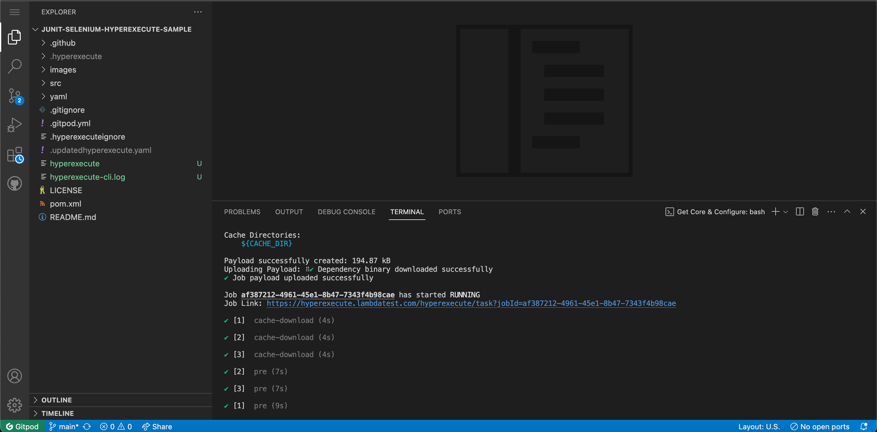 Running Your First Job on HyperExecute | LambdaTest