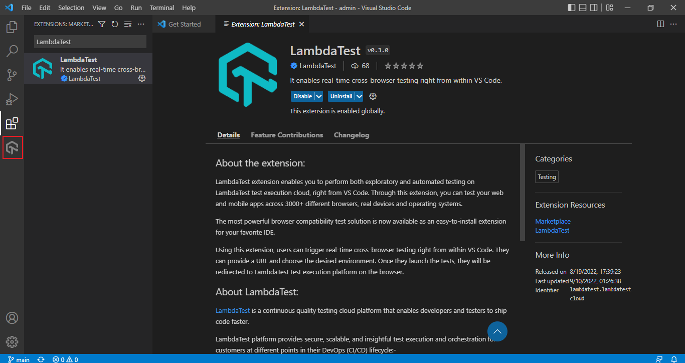 LambdaTest icon