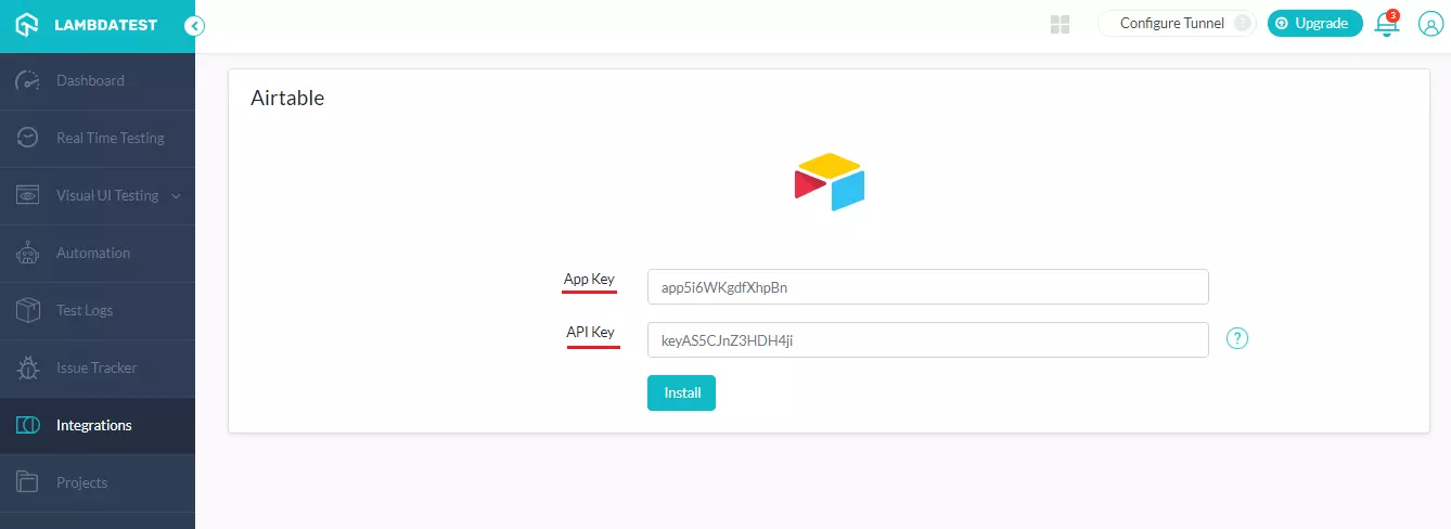 Airtable Integration