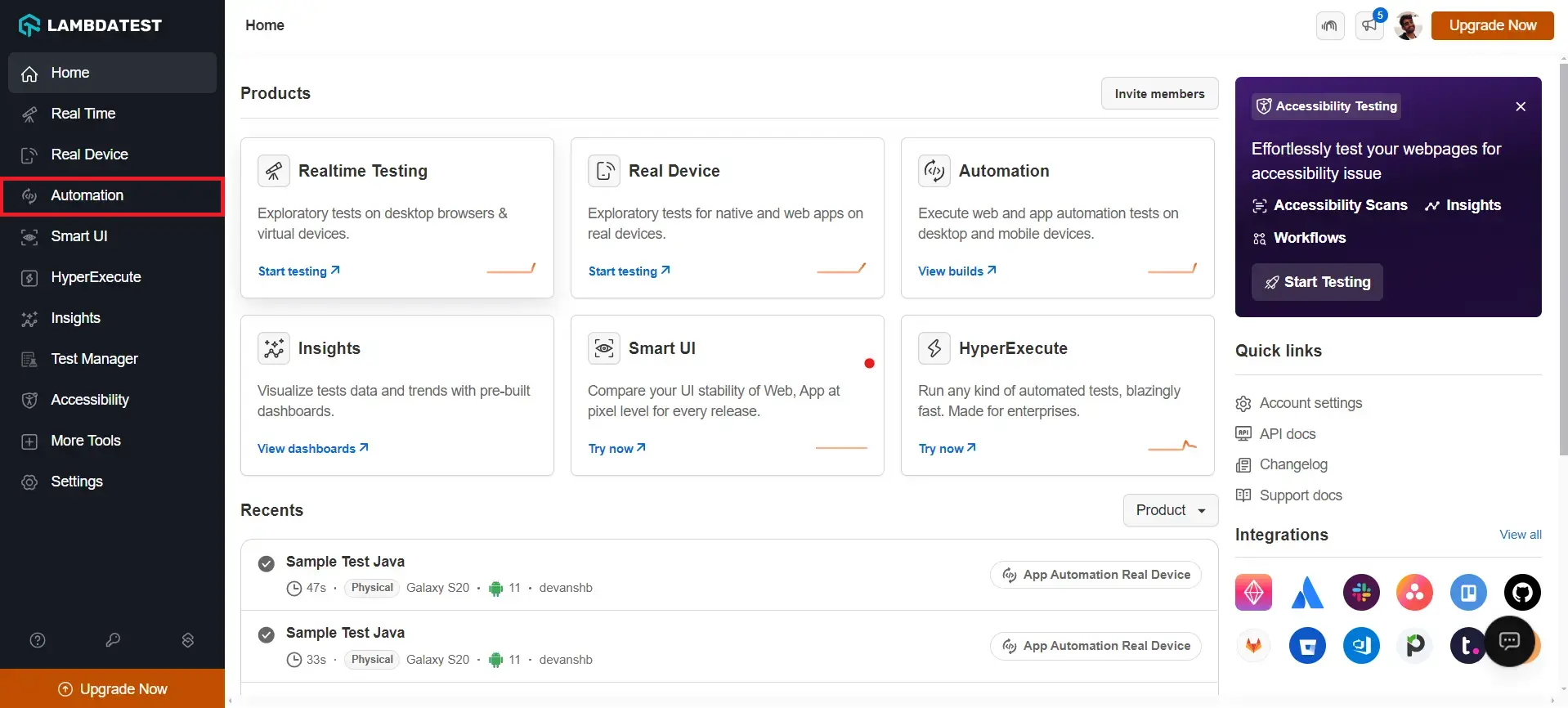 Live Debug App Automation