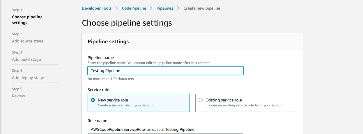 AWS CodePipeline