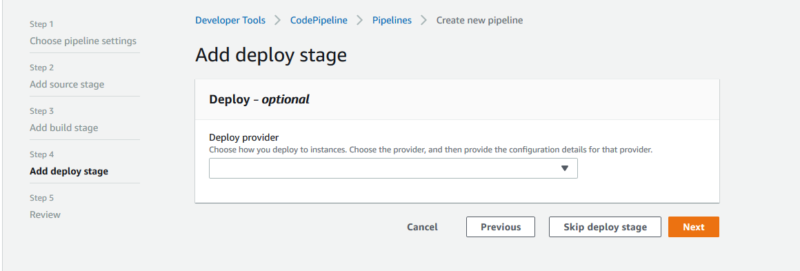 AWS CodePipeline