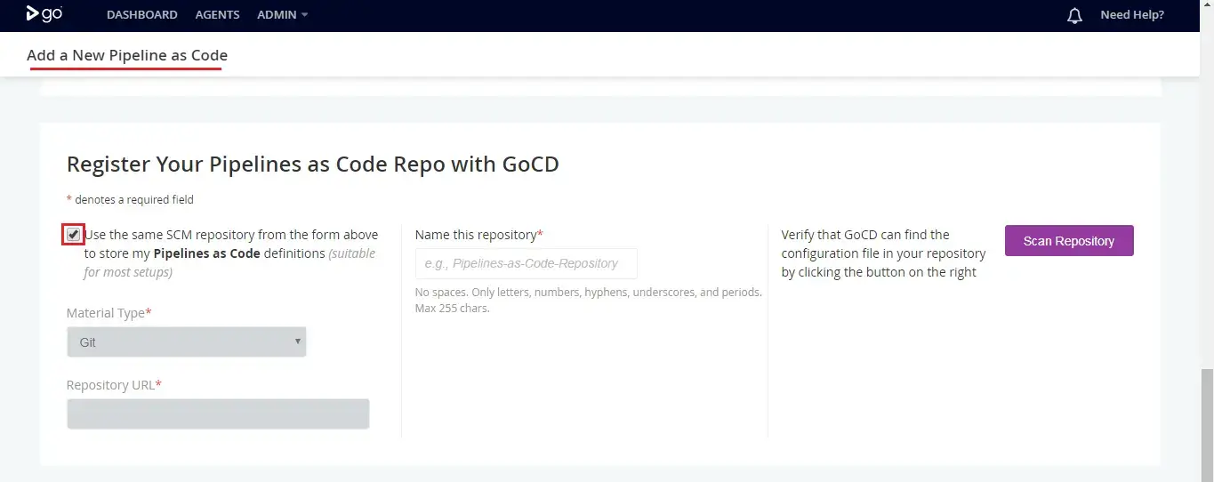 GoCD Integration