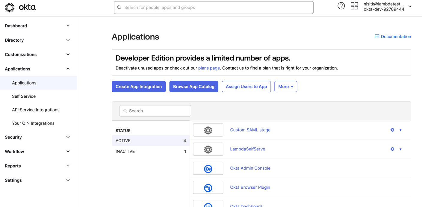 okta integration