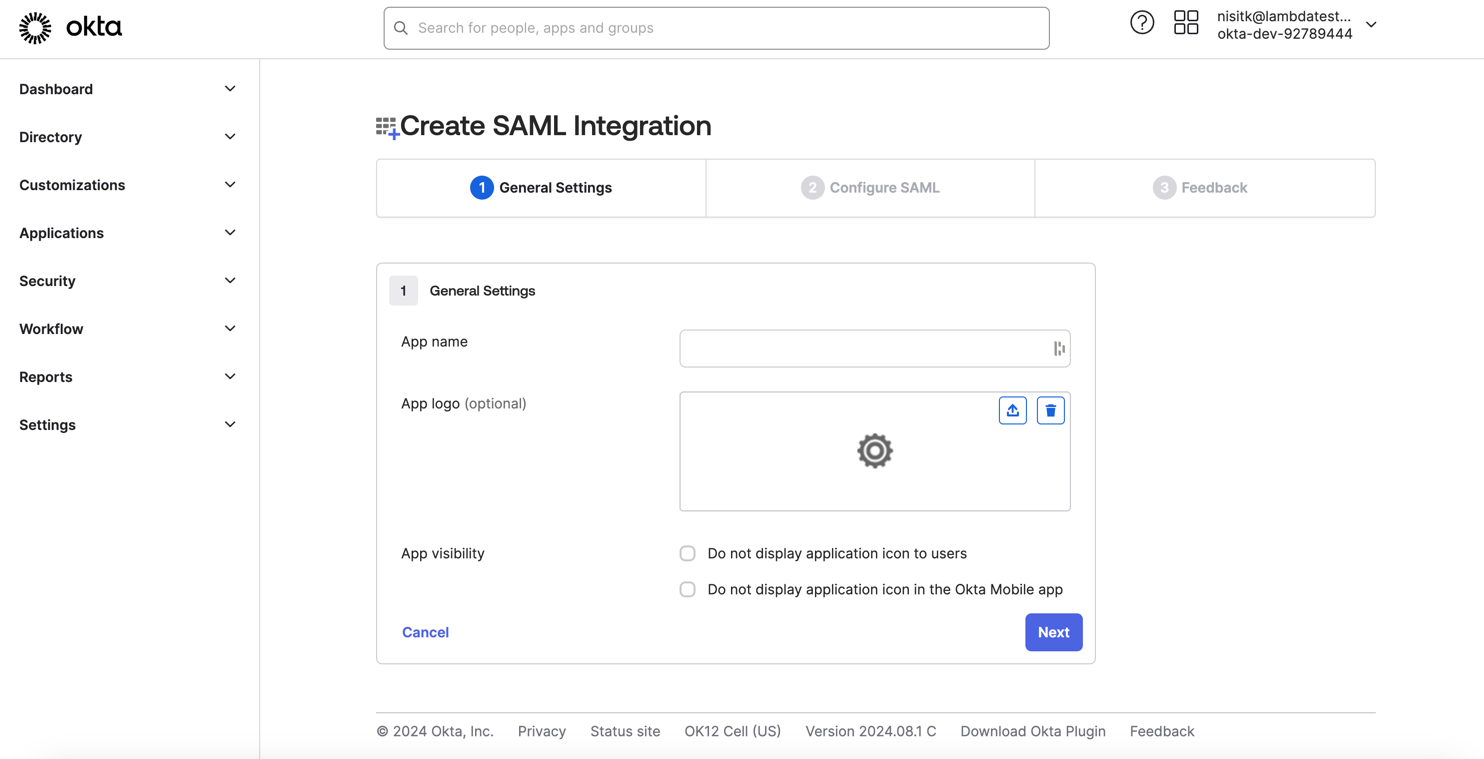 okta integration