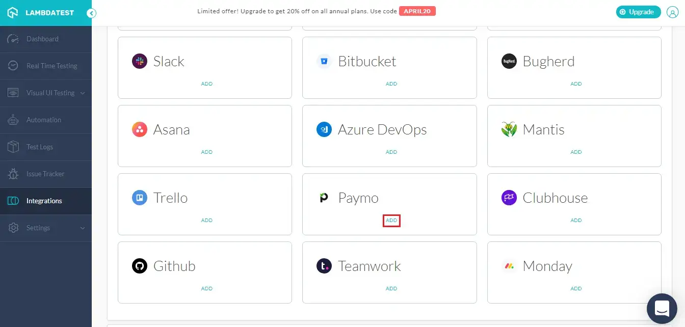 pymo integration