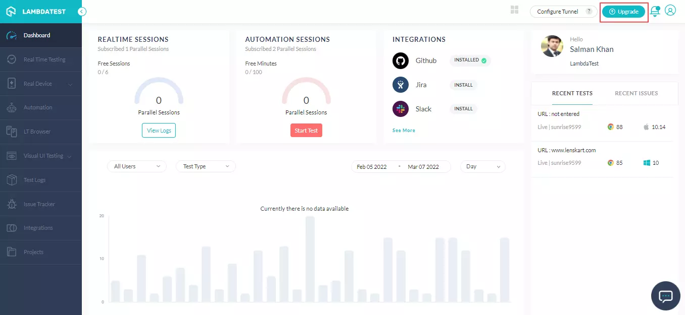 Pricing Page